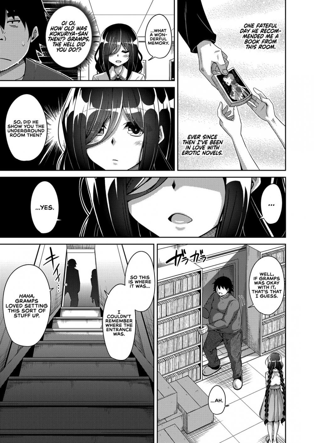 Hentai Manga Comic-A Bitch Rose Shrouded in Books-Read-26